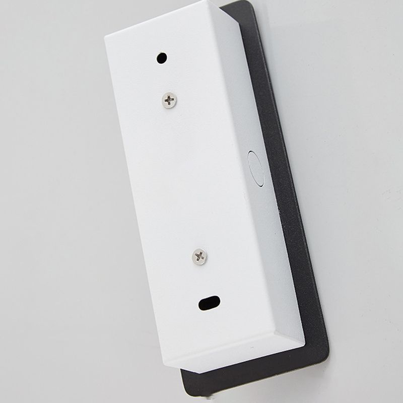 Modern Style Wall Washer Light Minimalist Metallic LED Wall Sconce for Sitting Room