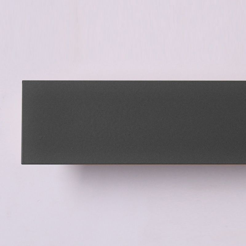 Black Contemporary Bathroom Vanity Light 1 Light LED Bath Bar