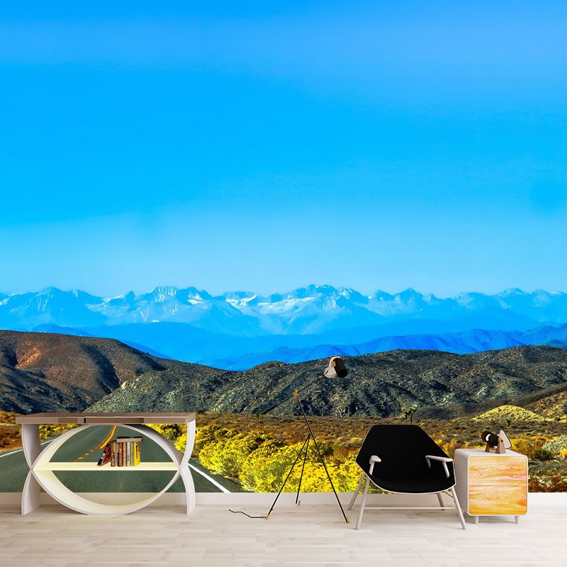 Customized Road Wall Mural Environment Friendly Wallpaper for Decoration