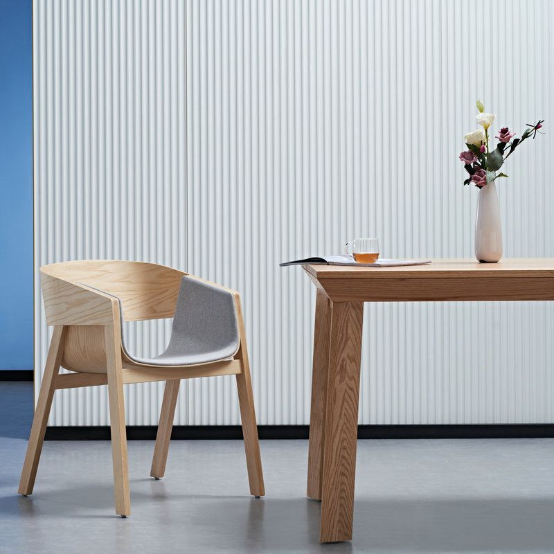 Traditional Wood Dining Arm Chairs Open Back Dining Side Chair