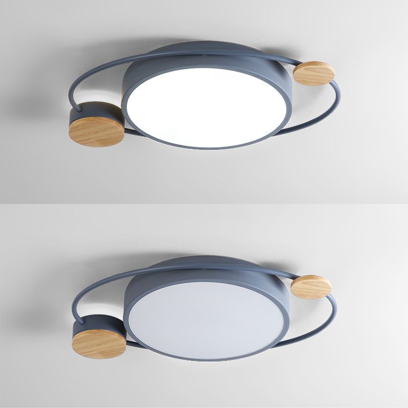 Lampe de montage encastrée géométrique de lumière montée par plafond moderne à LEDs pour la chambre à coucher