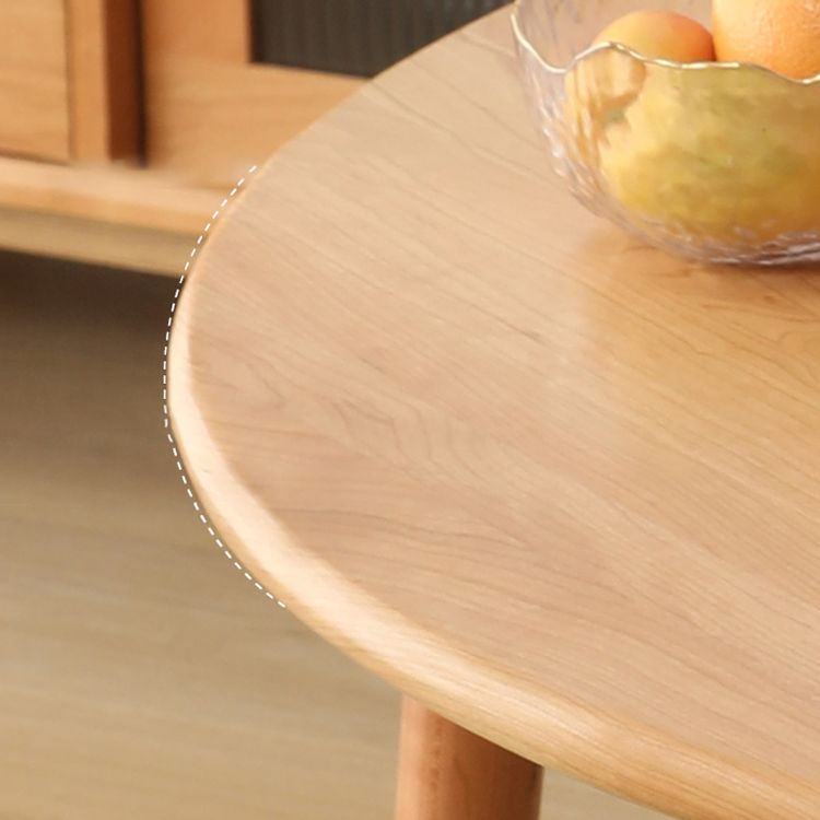 1/2/3/4 Pcs Wood Modern Dining Room Set with Round Table Dinette Set