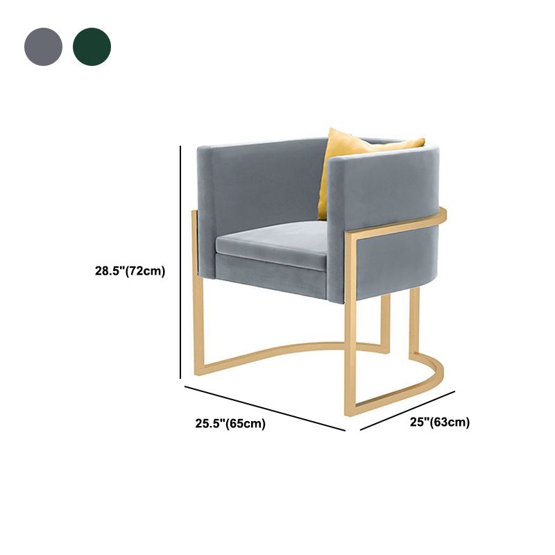 Tuxedo Arm Sofa 24.80" W x 28.35" H Velvet Sofa Standard Sofa