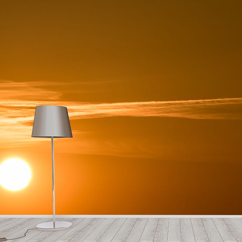 Evening Sky Mural Moisture-Resistant Wall Decoration for Living Room Bedroom