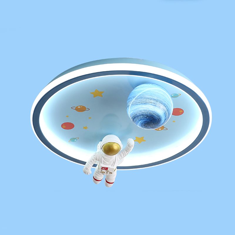 Plafonnier LED créatif d'astronaute, plafonnier de Style moderne pour chambre de garçon