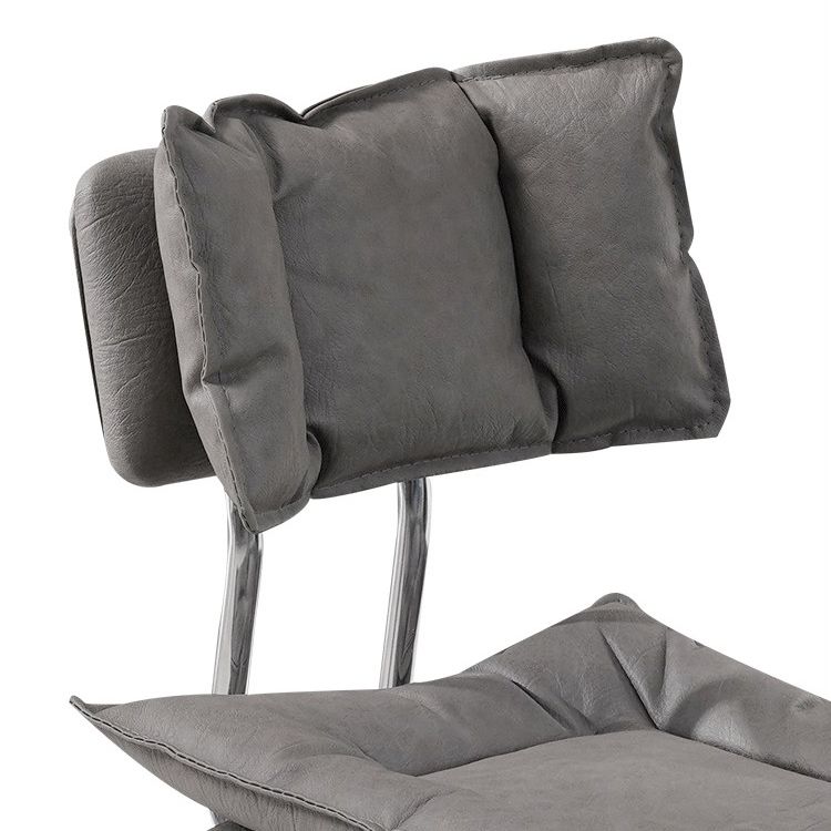 Schwenkbar verstellbarer moderner Barhocker Büro Low Back Leder Counterstuhl