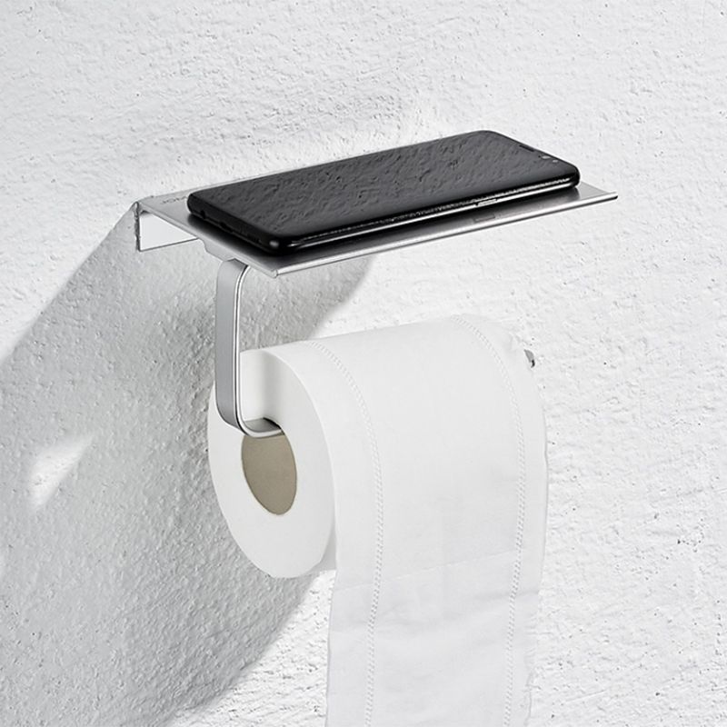 Modern Bathroom Set Paper Holder Bath Shelf Stainless Steel Bathroom Accessory Kit