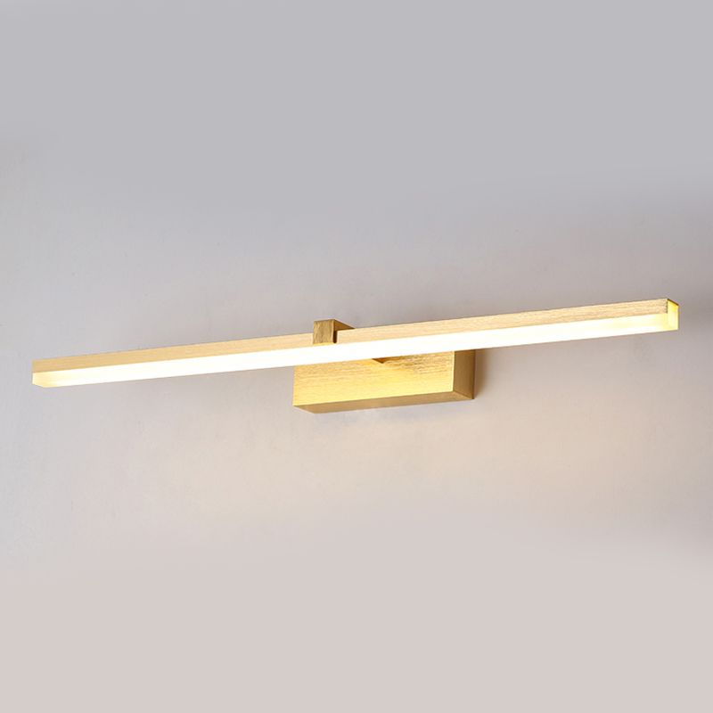 Nordic Style Aluminum Vanity Light Strip Shape Vanity Lamp for Shower Room