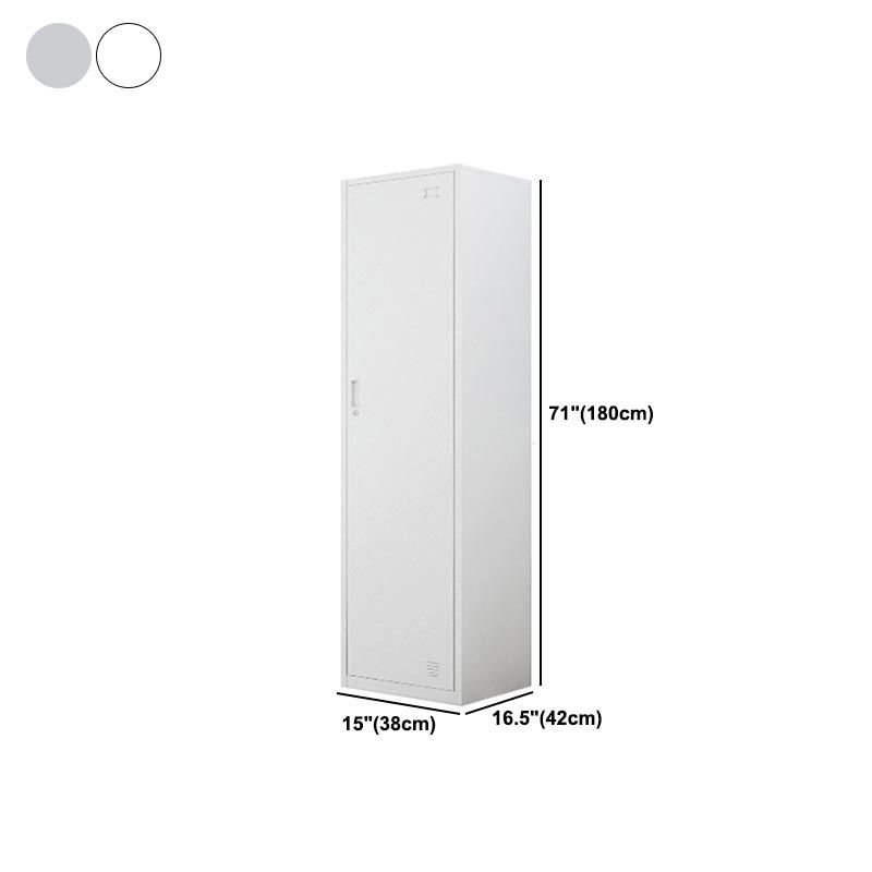 Contemporary Hinged Wardrobe Closet Steel Wardrobe Cabinet for Home