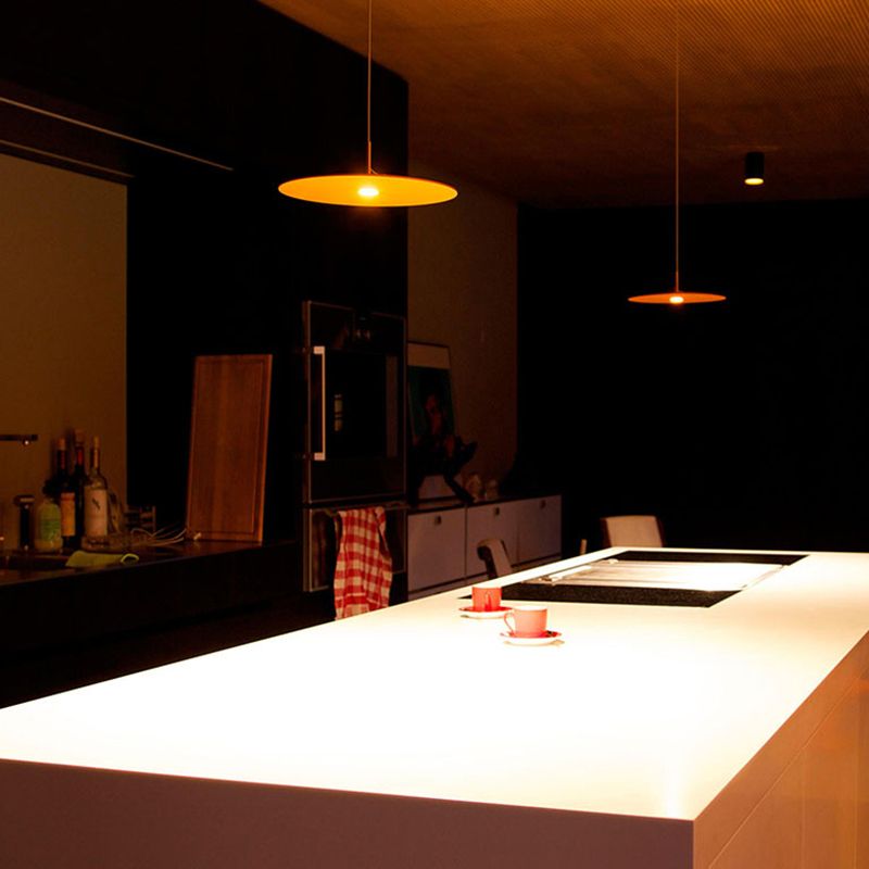 Luminaire suspendu en métal simple plafond suspendu pour salle à manger