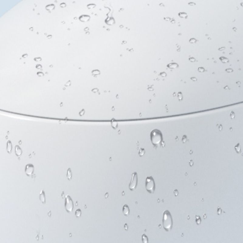 Elongated Floor Mount Bidet Egg Shaped Antimicrobial Smart Bidet