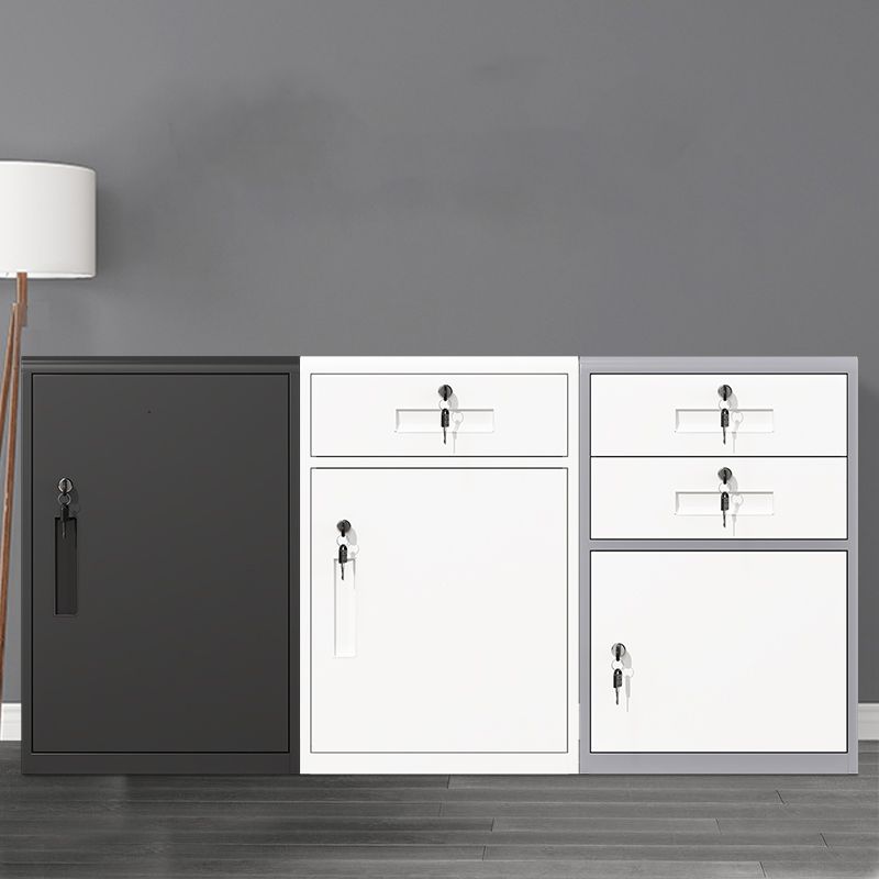 Classical File Cabinet Metal Vertical File Cabinet with Locking Drawers