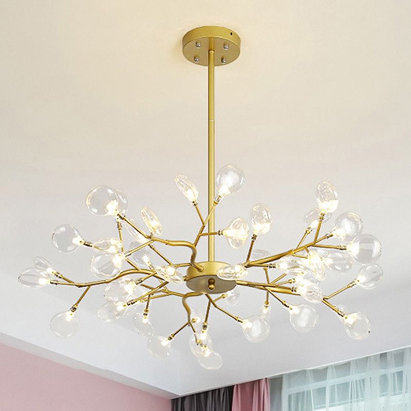 Spray Chandelier Light Fixtures Nordic Style Acrylic Pendant Light