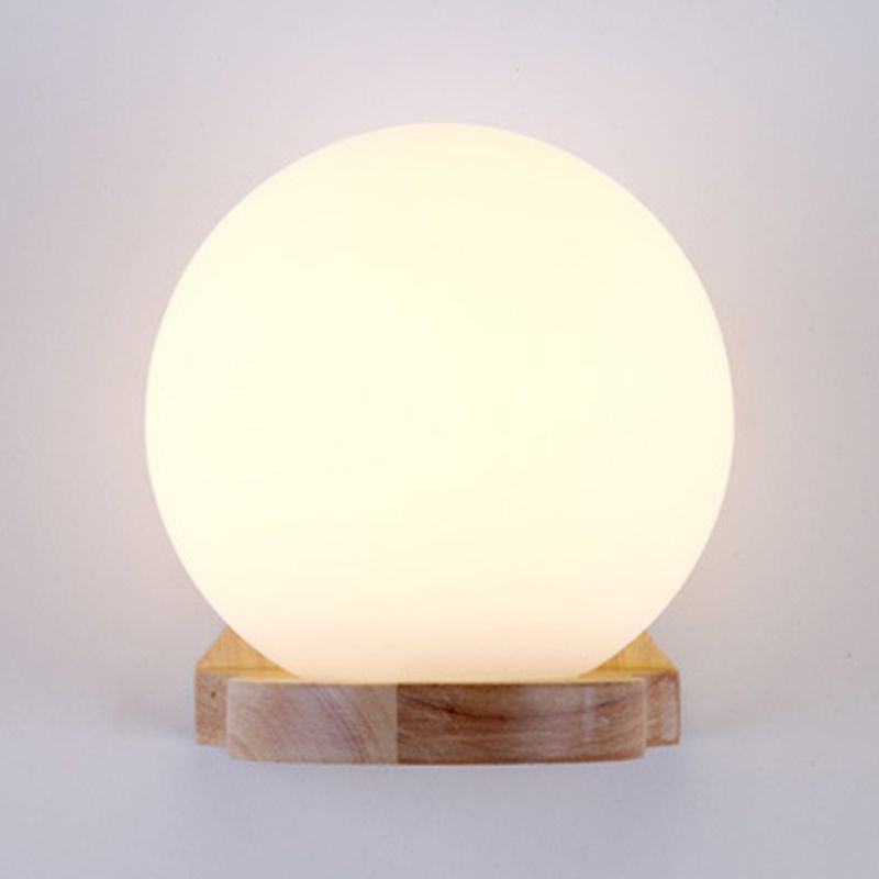 Modern Style Global Wall Light Sconces Wood 1 Light Wall Mounted Lamps