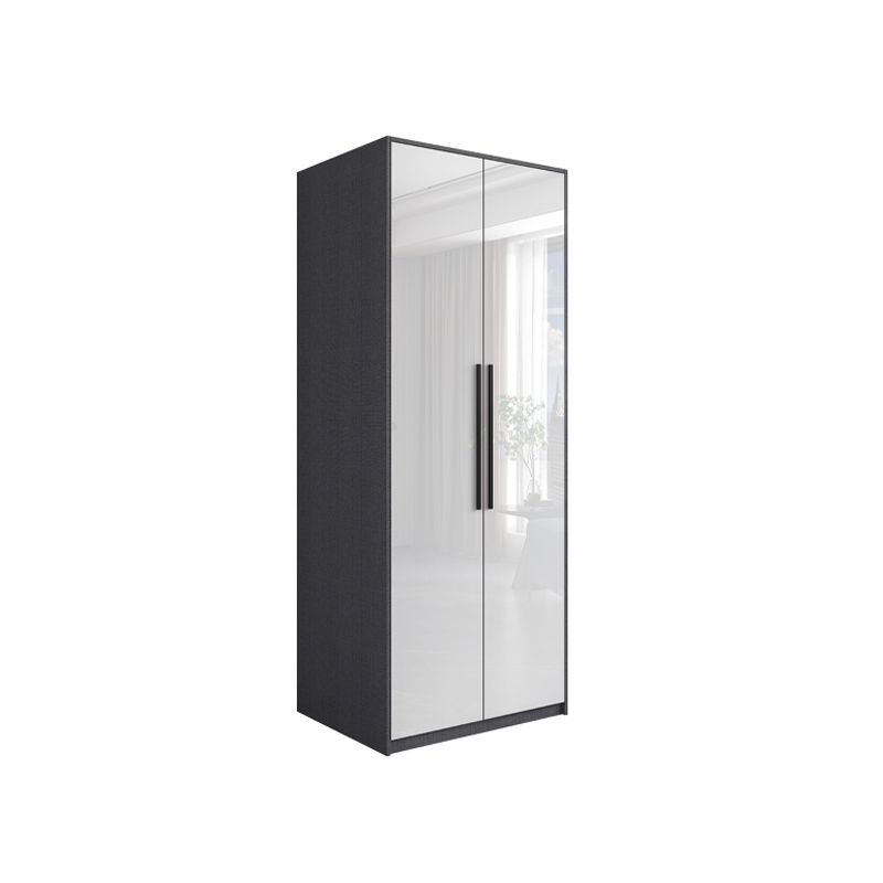Hinged Wardrobe Armoire Modern Wooden Wardrobe Closet for Home