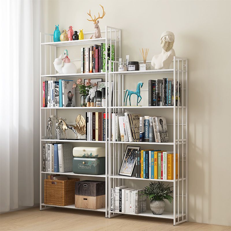 9.84"W Bookshelf Contemporary Style Open Back Bookcase for Home Office