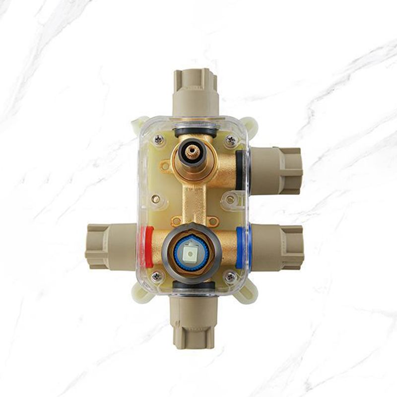 Modern Shower Trim Brass Handheld Shower Head Ceiling Mounted Shower System