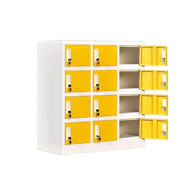 Contemporary Storage Cabinet Non-Hanging Wardrobe Armoire for Home