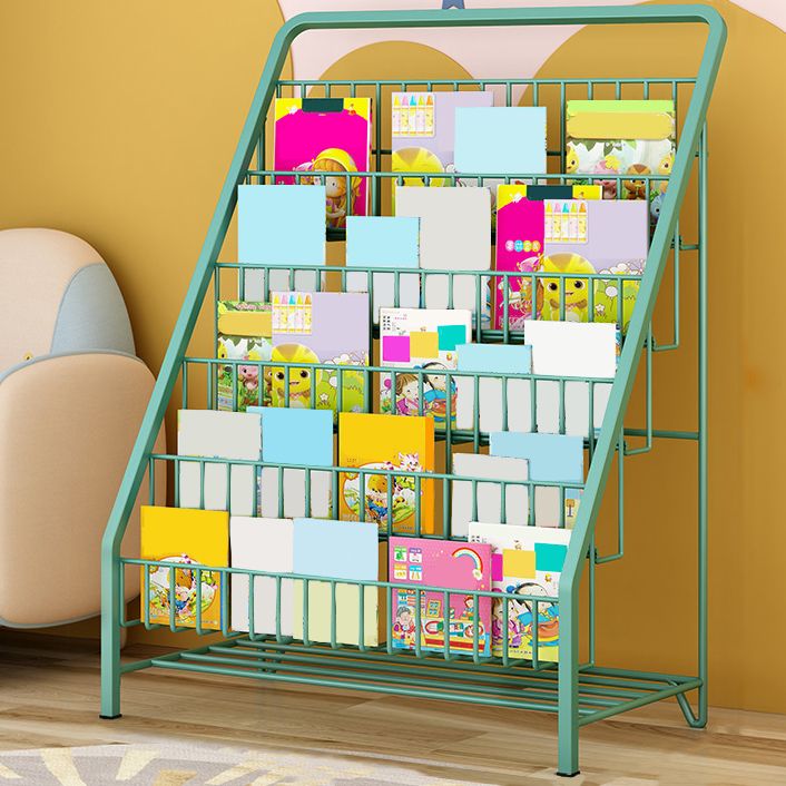 Contemporary Style Bookcase Closed Back Bookshelf for Home Office and Study Room