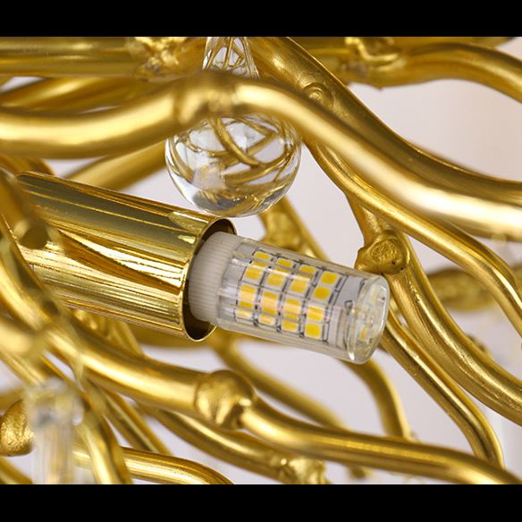 Lampada di fuochi d'artificio ultra-moderna lampada a sospensione metallica Light per il ristorante