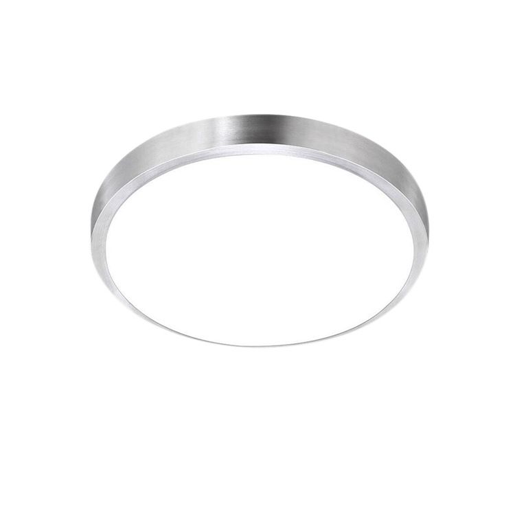 1-Licht Ronde Flush Mount Plafond Verlichtingsarmatuur Moderne Stijl Acryl Led Flush Licht