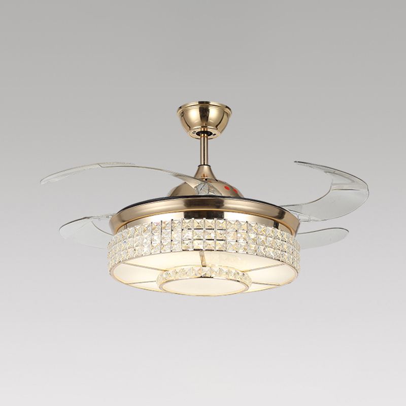 16 "W Drum Wohnzimmer Hanges Ventilator Leicht abgeschrupp
