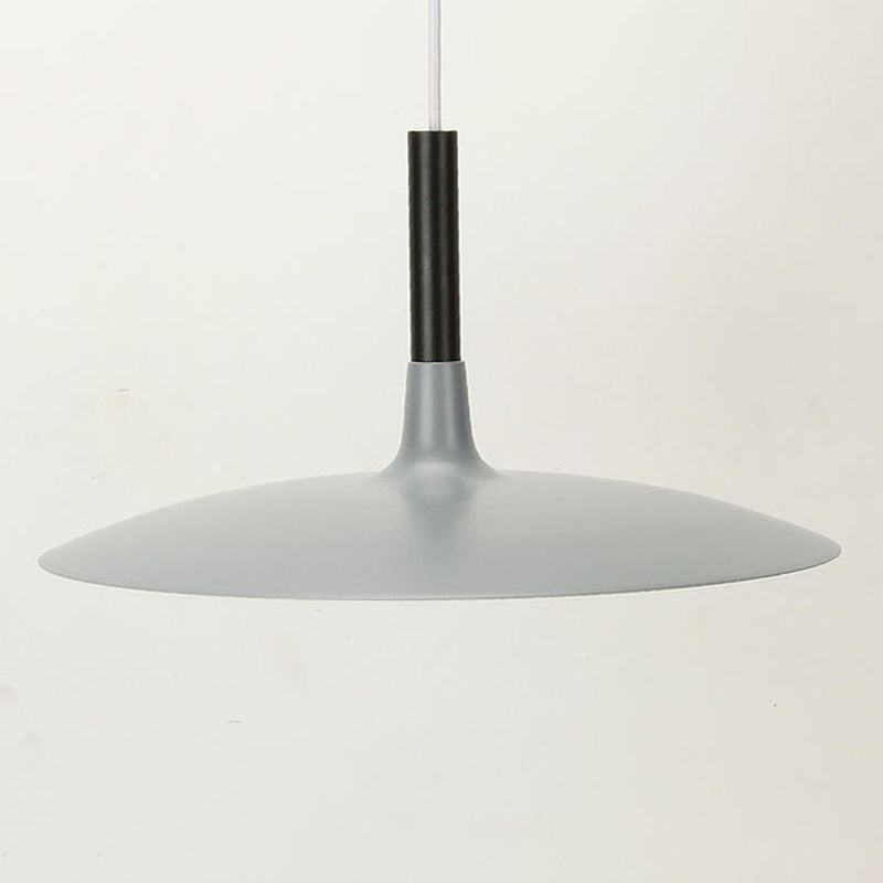 Untertasse Nordic Style Pendelleuchte Lampe Metall 1 Glühbirne Esszimmer Deckenhängung Licht