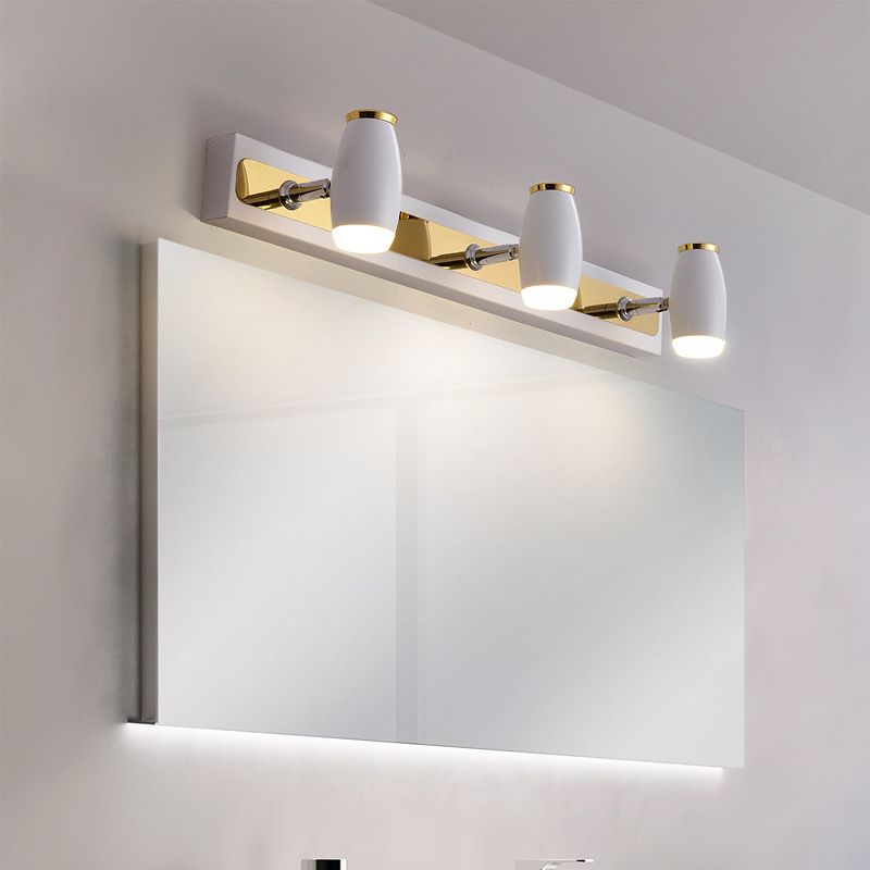 Bell Vanity Wall Lights Postmodern Simplicité Applexion murale acrylique pour salle de bain