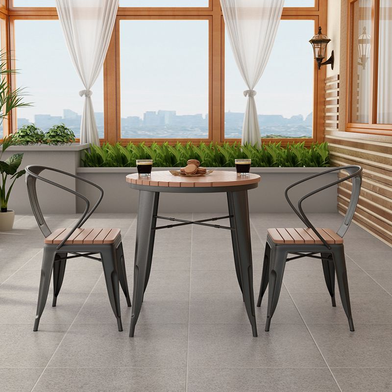 Modern 1/2/3/4/5 Pieces Rectangular Picnic Table Reclaimed Wood Dining Picnic Table Set