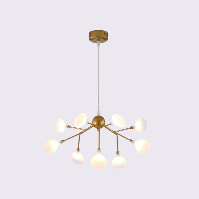 Firefly Chandelier Light Fixture Minimalist LED Acrylic Suspension Lighting for Clothing Shop