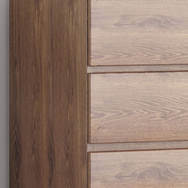 Engineer Wood Contemporary Dresser Bedroom Storage Chest Dresser with Drawer