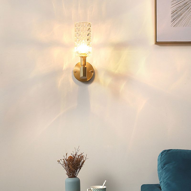 Wall Mount Light Fixture Modern Wall Mounted Lighting in Gold Fixture