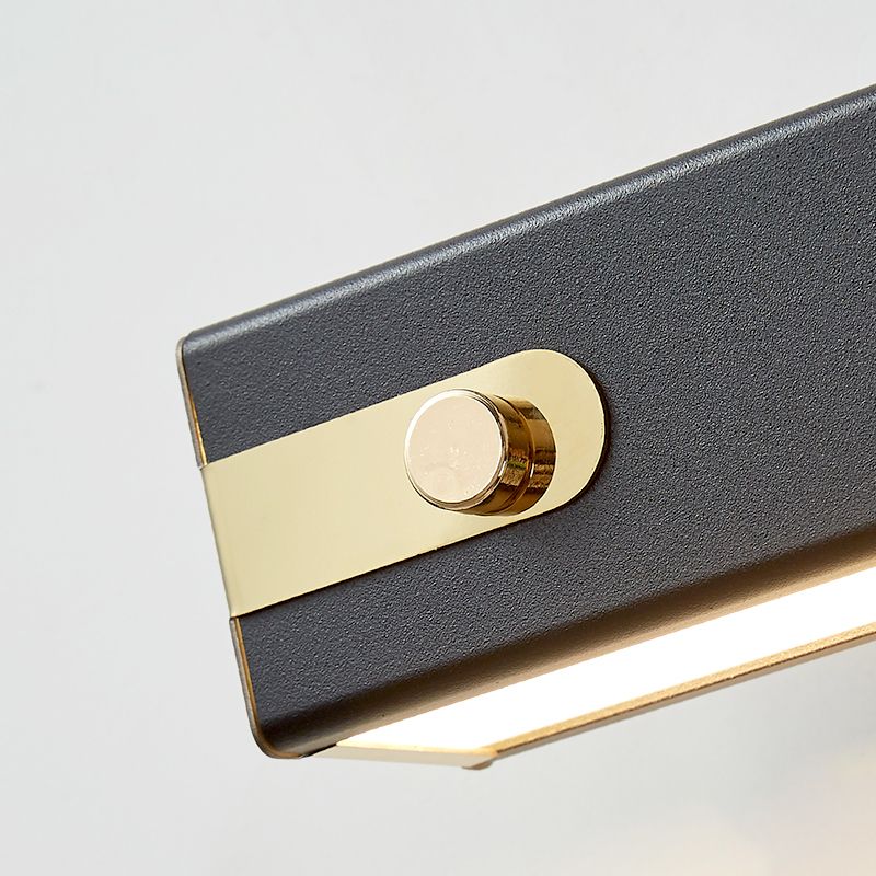 Swivel Aluminum Sconce Lighting Fixtures 1-Light Modern Style Wall Mount Lamp