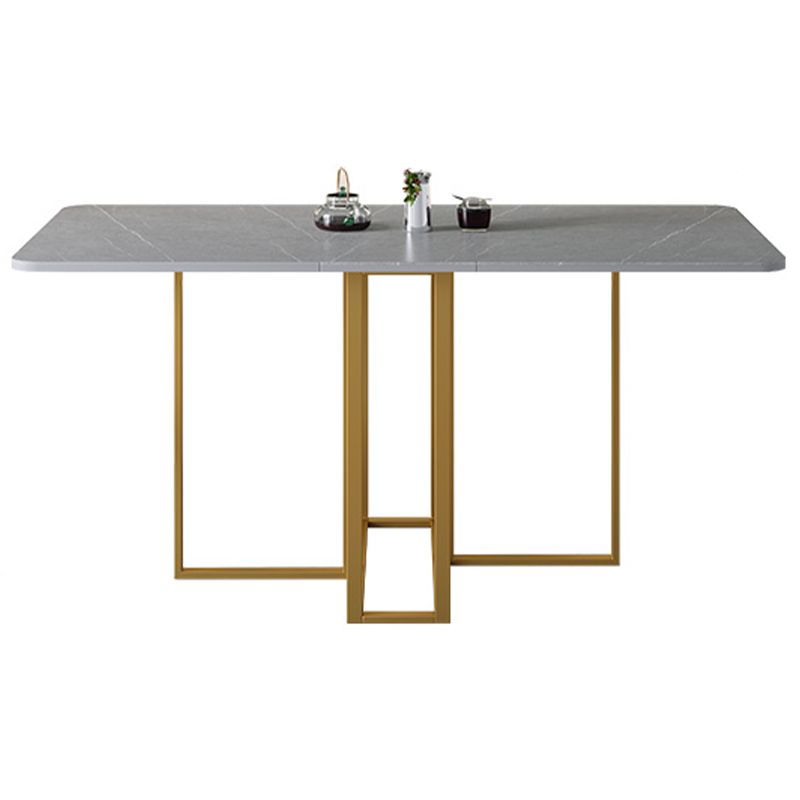 Rectangle Trestle Table Simplicity Style Folding Furniture,59"L x 29.5"W x 28.7"H