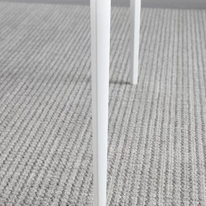 Contemporary 1/2/4/5/6/7 Pieces Furniture Stone Rectangle Dining Chairs Set in White