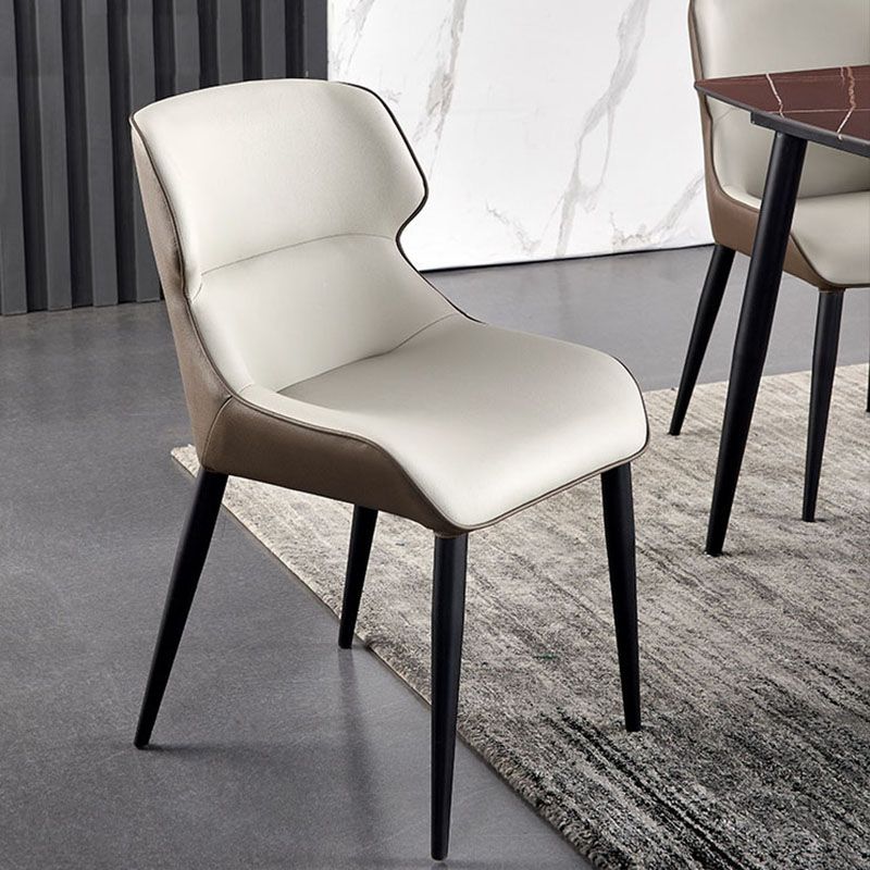 Modern Metal Dining Room Chair Wingback Arm Chair for Restaurant Use