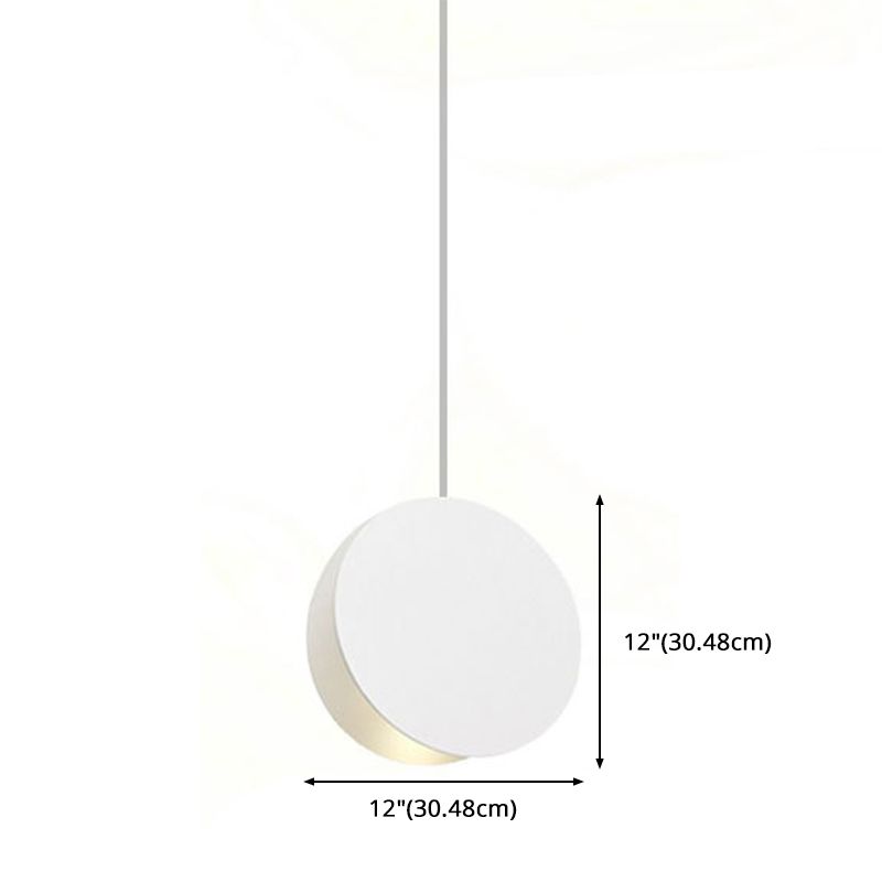 Folded Dinning Room Hanging Light Fixture Metal Contemporary Pendant Lighting Fixture