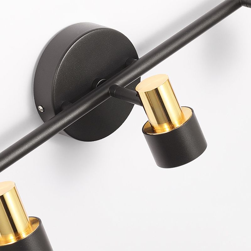 Modern Style Aluminum Wall Mount Lamp Bedroom Bedroom Wall Lighting Fixture with 1 Spotlight