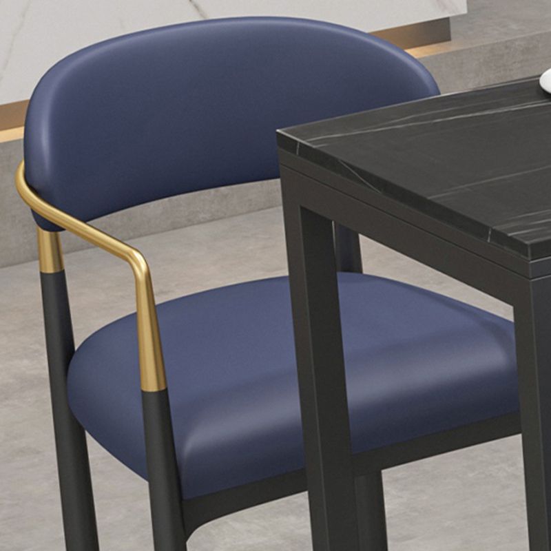 Modern Sintered Stone Bistro Bar Table Rectangle Bar Table for Dining Room