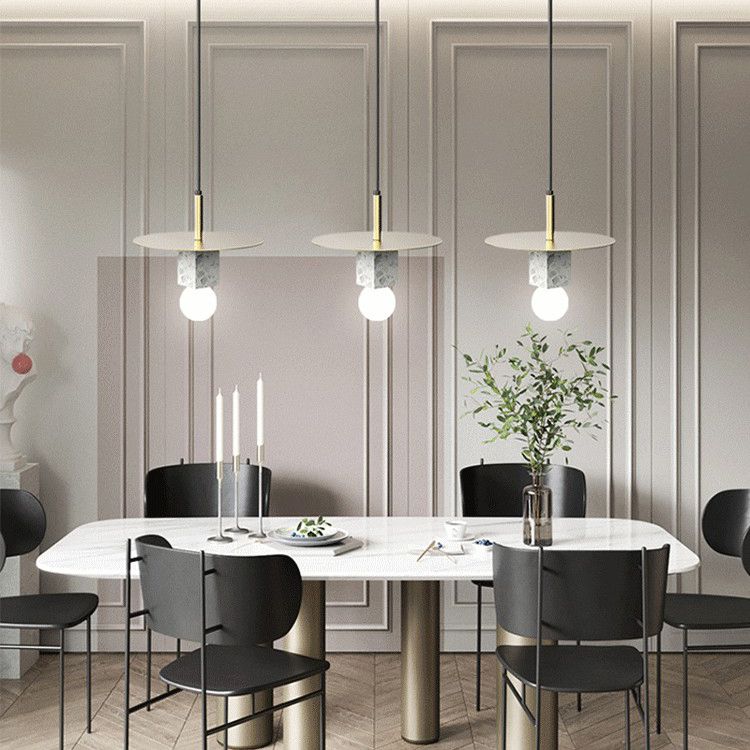 Schattierte Beleuchtung Anhänger zeitgenössischer Stil Steinschlafzimmer Anhänger Beleuchtung