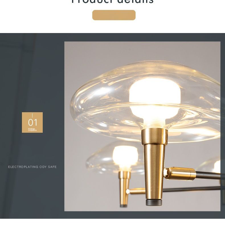 Lámpara de lámpara sombreada de negro simplicidad estilo techo de metal luz colgante de techo