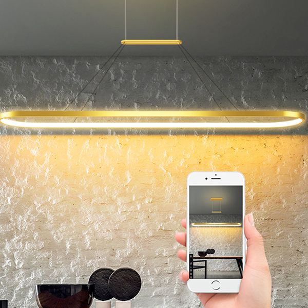 Geometric Island Lighting Idea Modern Metal Pendant Lighting