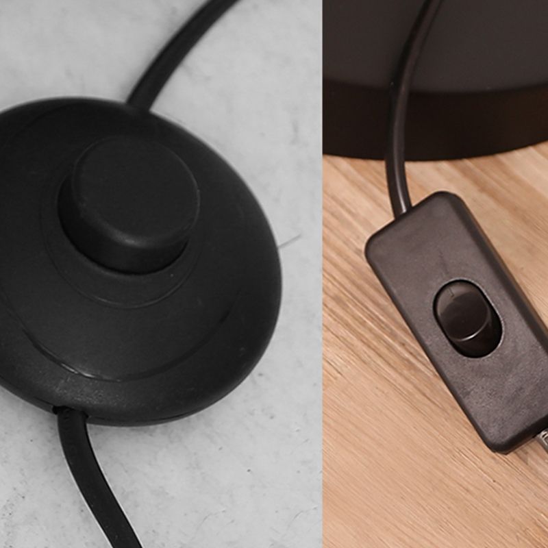 Lampada da pavimento contemporanea luce a pavimento colorata con tonalità in tessuto per camera da letto