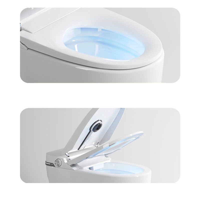 Ultraviolet Sterilization Toilet Elongated Floor Mounted One Piece Toilet