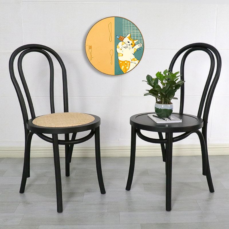 Chaise de bois de style moderne Windsor côté arrière de cuisine de cuisine
