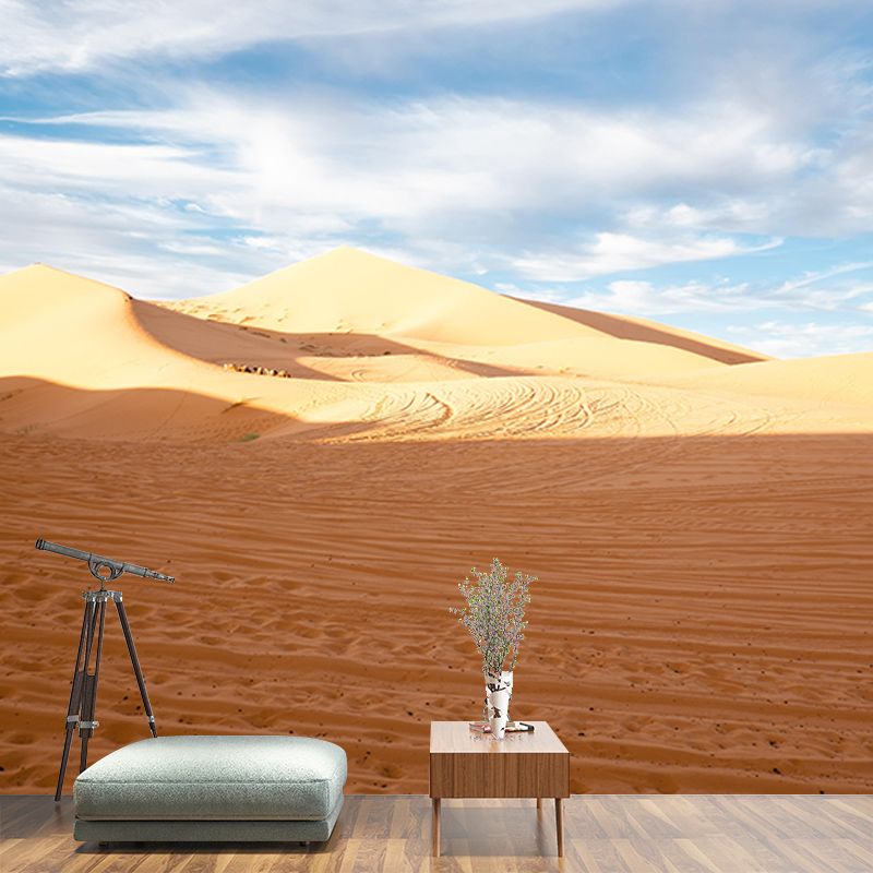 Customized Mural Wallpaper Modern Desert Mildew Resistant Wall Decor