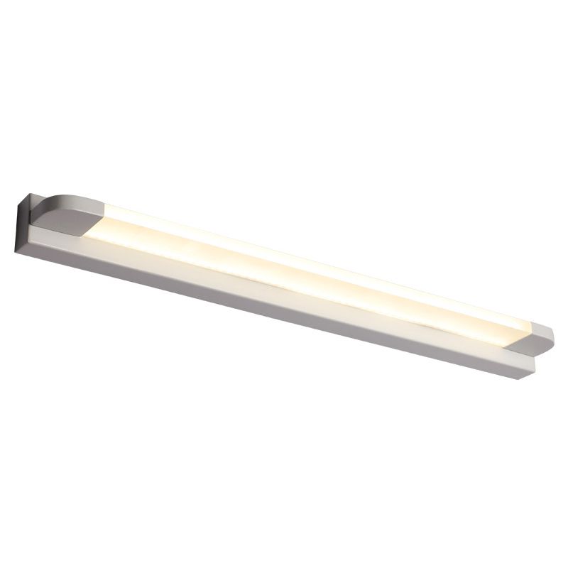 Linear Wall Mounted Mirror Front Modern Minimalist Style Acrylic Vanity Wall Light Fixtures