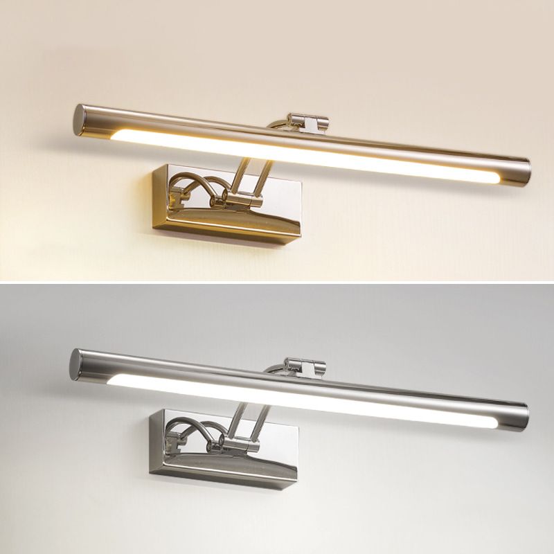 Adjustable Light Modern Bathroom Vanity Light with Swivel Lamp Head LED Metal Vanity Lights