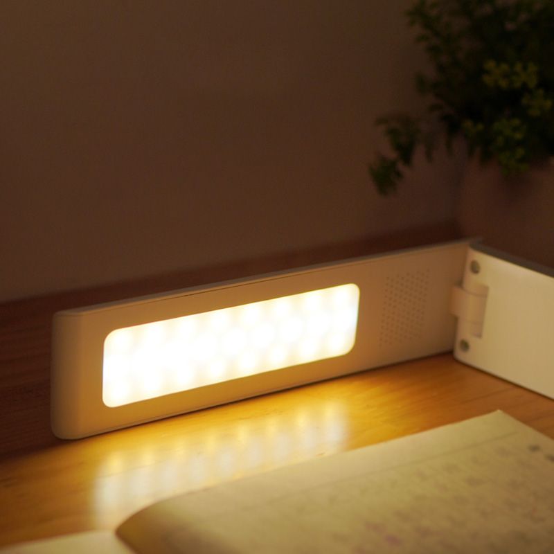 Modern Minimalist Style Dimmable LED Table Lamp Plastic 1 Light Table Light for Study Room
