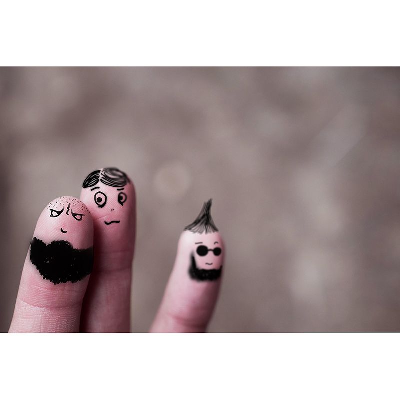 Illustration Environment Friendly Mural Wallpaper Finger Art Indoor Wall Mural